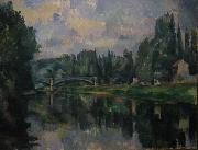Paul Cezanne Bridge at Cereteil Spain oil painting artist